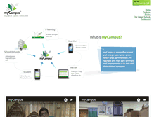 Tablet Screenshot of mycampus.com.bd